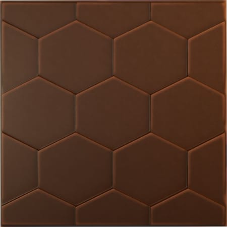 Ekena Millwork 19 5/8in. W x 19 5/8in. H Honeycomb EnduraWall Decorative 3D Wall Panel, Total 32.04 Sq. Ft., 12PK WP20X20HBDRU-CASE-12
